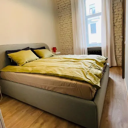 Library House Quiet&compact 2 Rooms&beds Apartmán Riga
