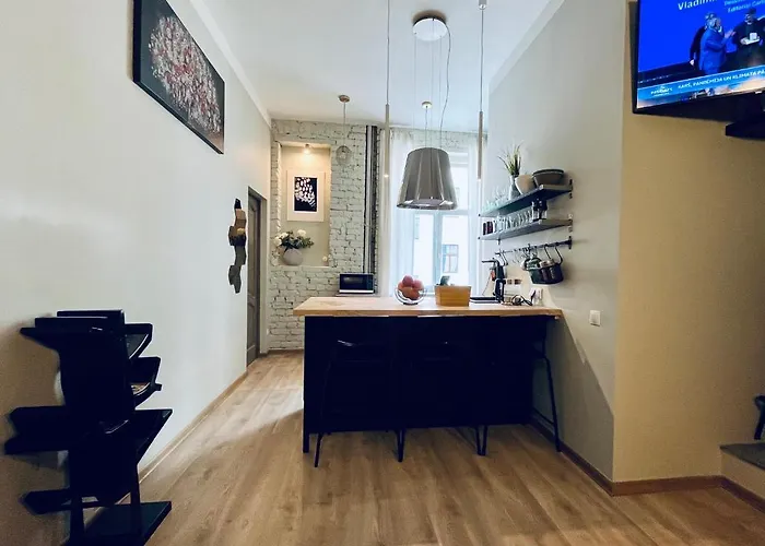 Dzīvoklis Library House Quiet&compact 2 Rooms&beds *